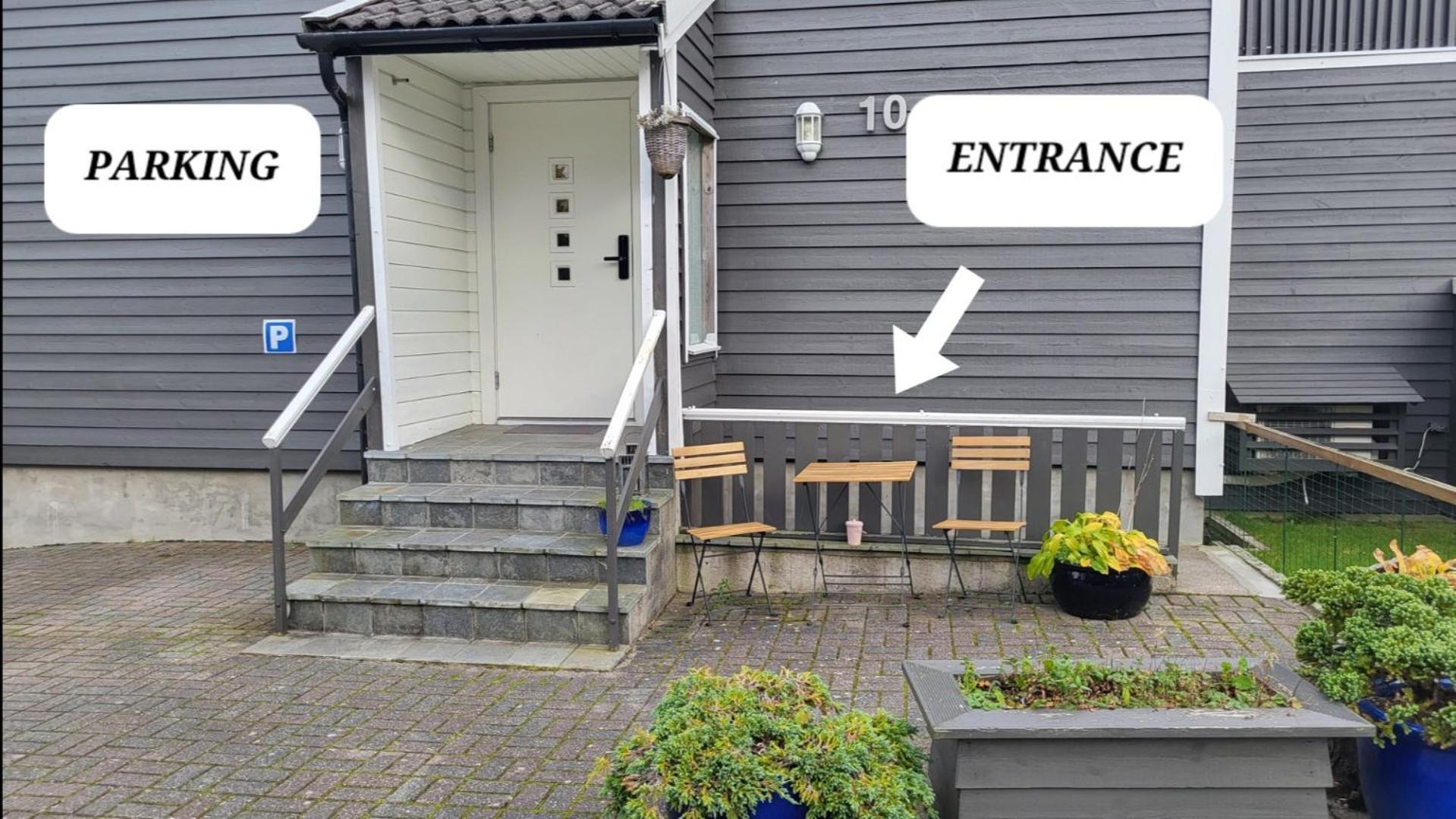 Fin Leilighet I Stille Og Rolig Omrade Med Gratis Privat Parkering! Stavanger Exterior photo